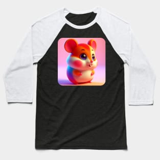 Animals, Insects and Birds - Hamster #45 Baseball T-Shirt